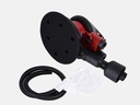 AEROPRO 7335 Air Orbital Sander With Vacuum Function 5 Inch 12000Rpm بافر صنفرة دائري 5 بوصة لفات سريعة 12000 لفة لون احمر GEC.AP7335