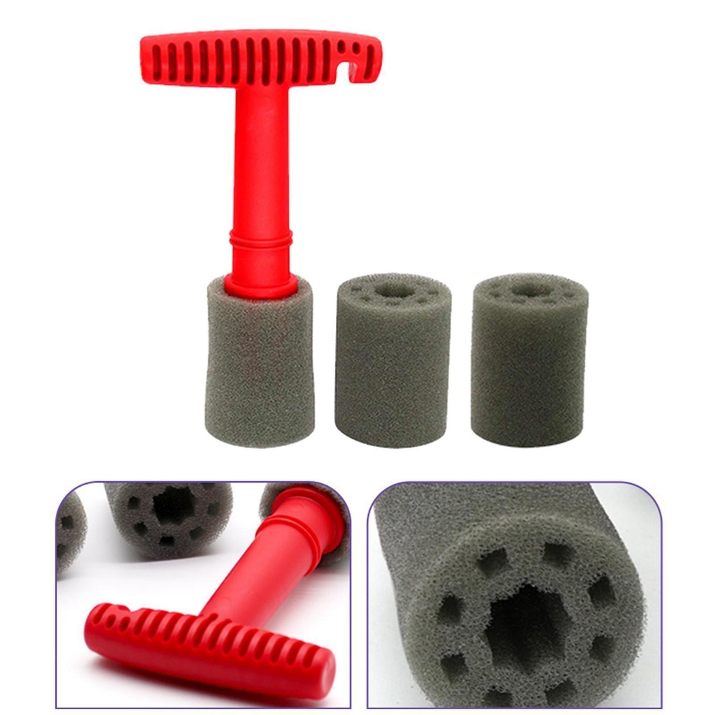BROTHERS Rim Nuts Brush (T) فرشة برازرز لتنظيف مسامير الجنوط علي شكل حرف BR/NUT BRUSH T