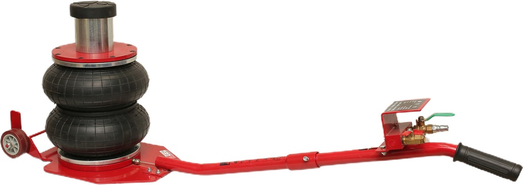 GEC Mobile Double Air Balloon Jack With Control Hand 3 Ton كوريك قربة هواء 2 مرحله ماركة جي اي سي حموله 3 طن بذراع تحكم
