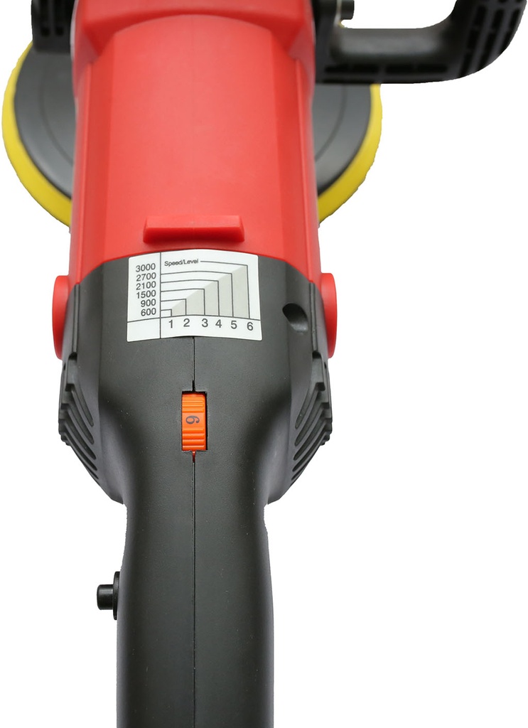 BROTHERS PS509 Single Action / Rotary Polisher 7 Inch 180mm 1200W 600-3000Rpm / صاروخ تلميع بولش روتاري ماركة براذرز 7 بوصة (موديل PS509) - قوة 1200 وات للمساحات الكبيرة والشغل الشاق