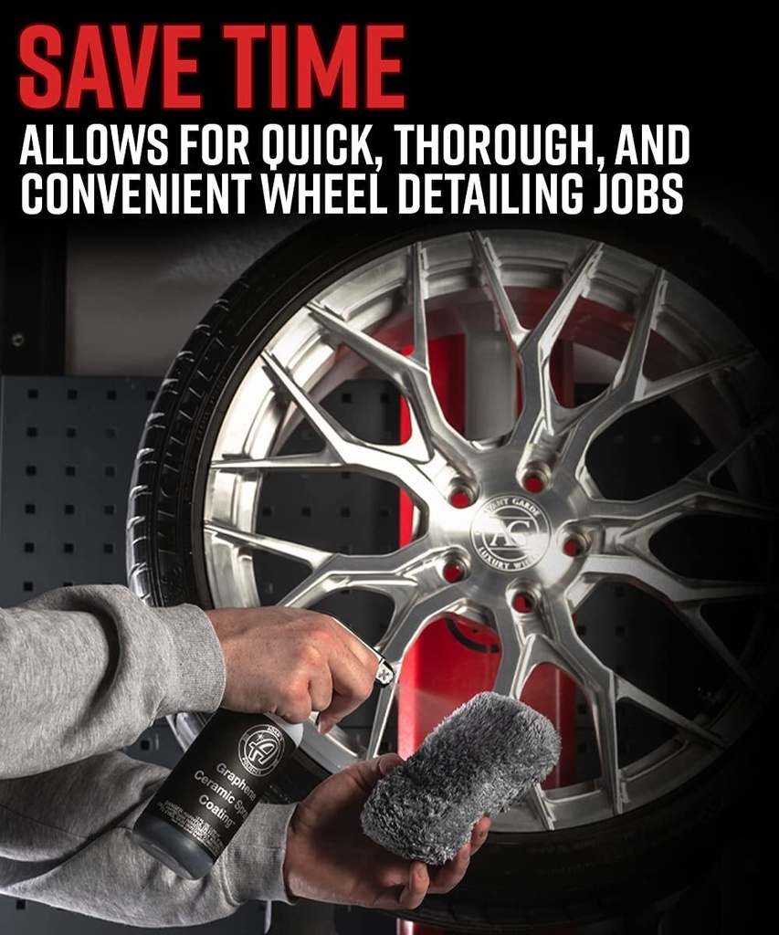 BROTHERS Wheel Washing & Detailing Stand / ستاند تنظيف وتلميع جنوط (دوار 360 درجة) ماركة براذرز