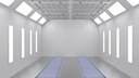 GEC C702 Spray Booth & Painting For Cars 4*6.9*2.8 Meters 380V