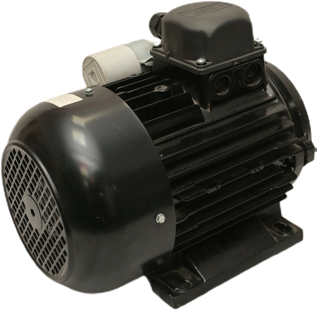 NICOLINI Hollow Shaft Electric Motor 4-Poles 3kW 4HP 1450Rpm 220V (Black)