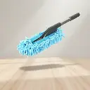 BROTHERS Microfiber Car Wash Brushes With Adjustable Long Handle For External Cleaning سفنجة برازرز + ذراع للتنظيف الخارجي لسطح السيارة BR/CAR WASH BRUSH