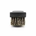 BROTHERS Long Bristle Horse Hair Leather Cleaning Brush فرشة برازرز شعر حصان طبيعي لتنظيف فرش السيارة BR/HORSE BRUSH
