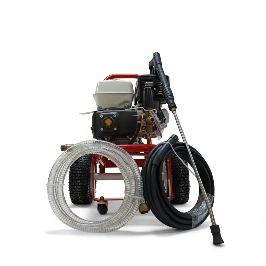 ANNOVI A.Dragon HONDA E21/250 Mobile High Pressure Washer Powered by Petrol Engine 250Bar 11.7HP 21L/Min (Recoil Start) مجموعة غسيل متحركة انوفي 11.7 حصان 250 بار بمحرك بنزين هوندا تشغيل بالشداد ANNOVI/ A.Dragon HONDA E21/250