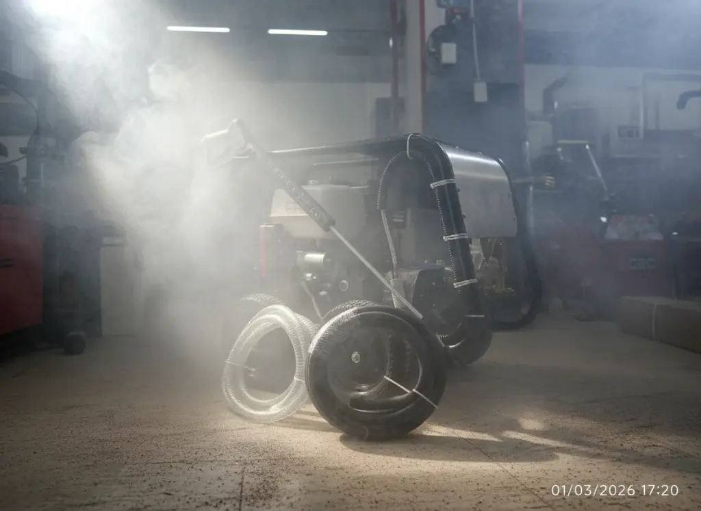 ANNOVI A.Dragon HONDA EE21/250 Mobile High Pressure Washer Powered by Petrol Engine 250Bar 11.7HP 21L/Min (Electric Start) مجموعة غسيل متحركة انوفي 11.7 حصان 250 بار بمحرك بنزين هوندا تشغيل بالمارش ANNOVI/ A.Dragon HONDA EE21/250