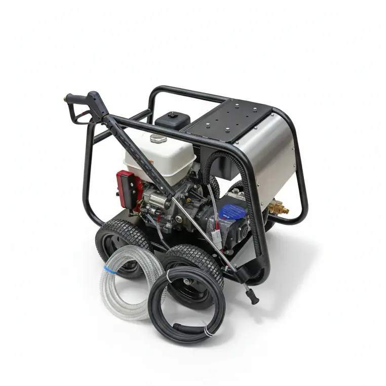 ANNOVI A.Dragon HONDA EE21/250 Mobile High Pressure Washer Powered by Petrol Engine 250Bar 11.7HP 21L/Min (Electric Start) مجموعة غسيل متحركة انوفي 11.7 حصان 250 بار بمحرك بنزين هوندا تشغيل بالمارش ANNOVI/ A.Dragon HONDA EE21/250