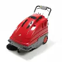 IPC PORTOTECNICA LION 500H Battery Walk-Behind Sweeper 27 Inch 40L | مكنسة ارضيات يدوية ماركة اي بي سي ايطالي موديل Lion 500H بمحرك هوندا - للمساحات الكبيرة