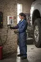 GEC Wall Mounted Automatic Digital Tire Inflator For Cars & Trucks HWP-100 جهاز تزويد كاوتش ديجيتال اوتوماتيك حائطي ماركة جي اي سي موديل HWP-100 ضغط 12 بار