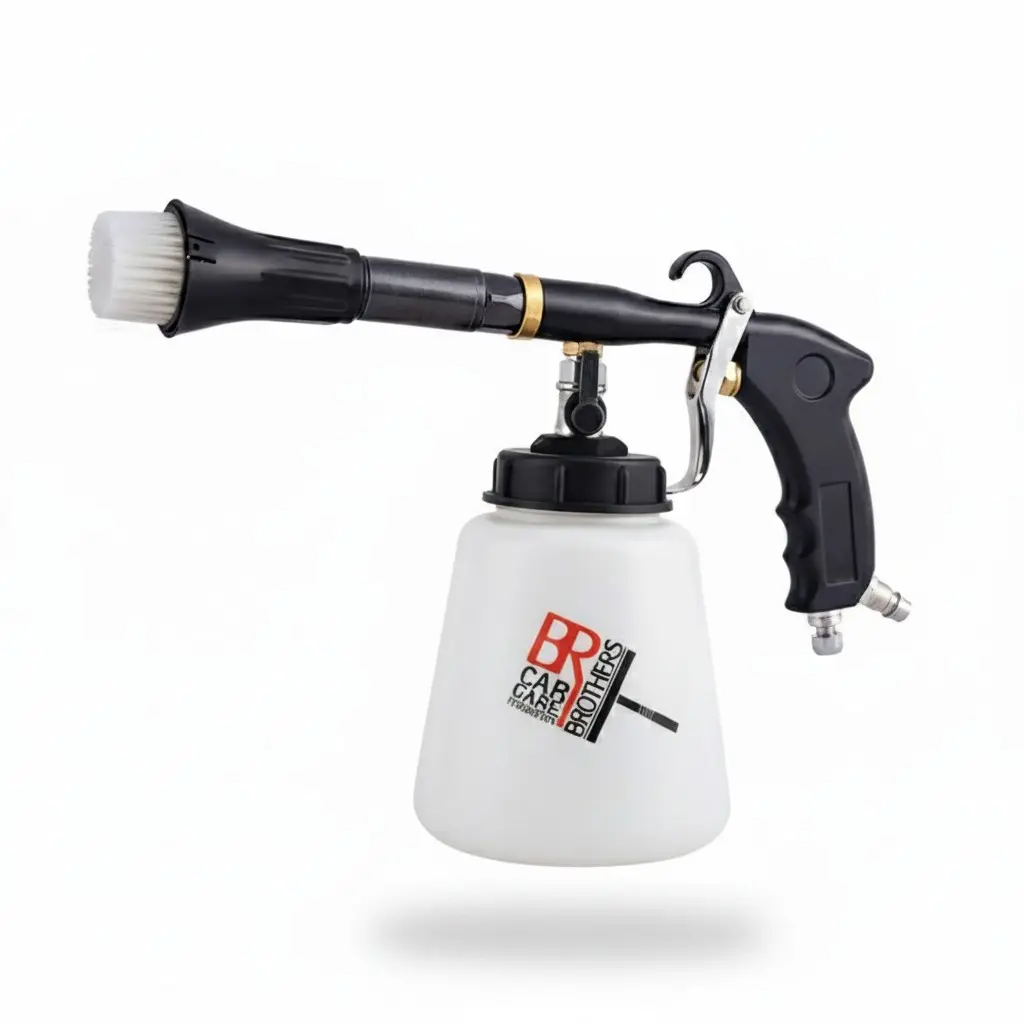 BROTHERS Super X 5th Generation Tornado Car Care Cleaning Gun For Stain Remover / مسدس تورنادو ماركة براذرز (Super X) الجيل الخامس - لازالة البقع الصعبة وتنظيف الصالون