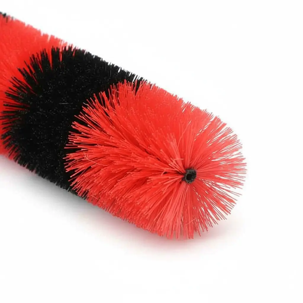 BROTHERS Small Bendable Rim Brush فرشة تنظيف جنوط وموتور صغيرة قابلة للثني ماركة براذرز - للاماكن الضيقة