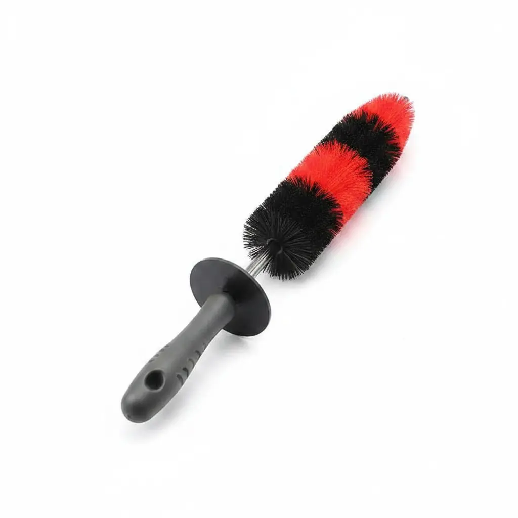 BROTHERS Small Bendable Rim Brush فرشة تنظيف جنوط وموتور صغيرة قابلة للثني ماركة براذرز - للاماكن الضيقة