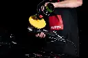 RUPES D-A Fine Medium Cut Yellow Foam Polishing Pad 180mm 6 Inch / سفنجة تلميع خشونة متوسطة دول اكشن ماركة روبيس موديل D-A Fine ايطالي - مقاس 6 بوصة (لون أصفر)