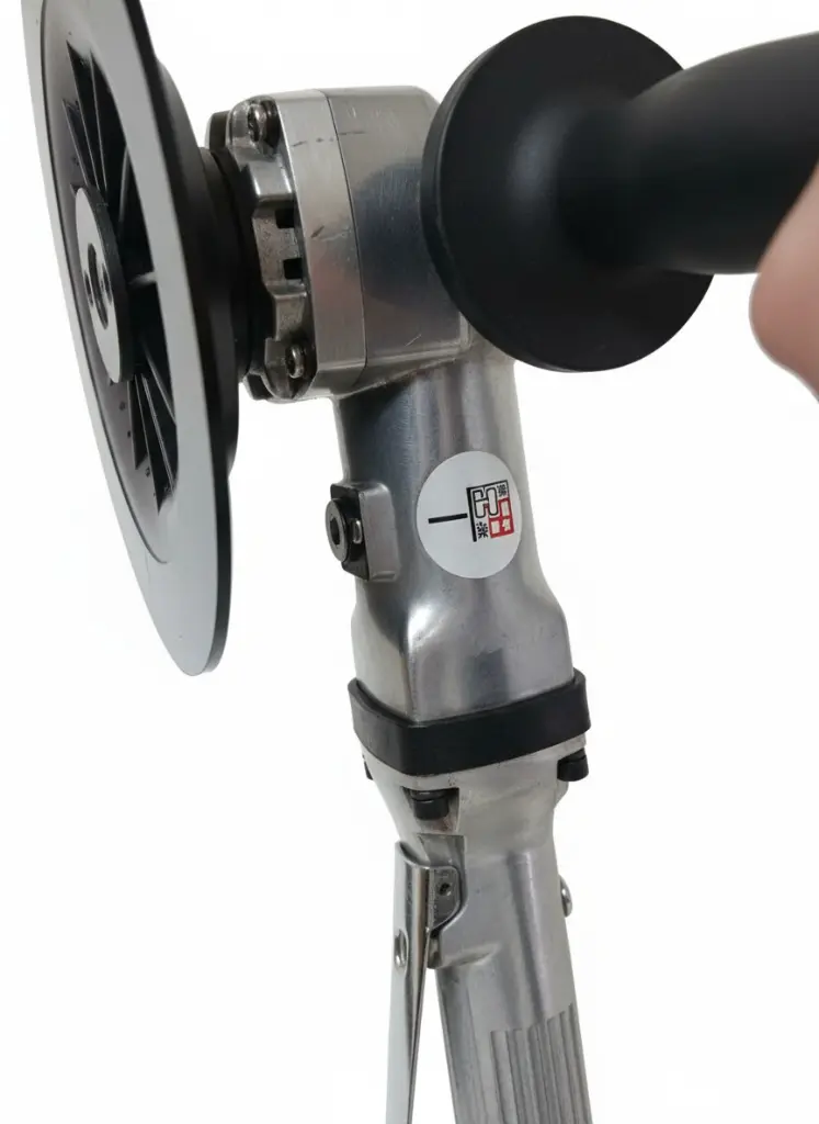 BROTHERS Professional Air Polisher Metal Body 7 Inch 4500Rpm / صاروخ تلميع هواء ماركة براذرز 7 بوصة - جسم معدن للورش ومراكز الخدمة