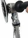 BROTHERS Professional Air Polisher Metal Body 7 Inch 4500Rpm / صاروخ تلميع هواء ماركة براذرز 7 بوصة - جسم معدن للورش ومراكز الخدمة