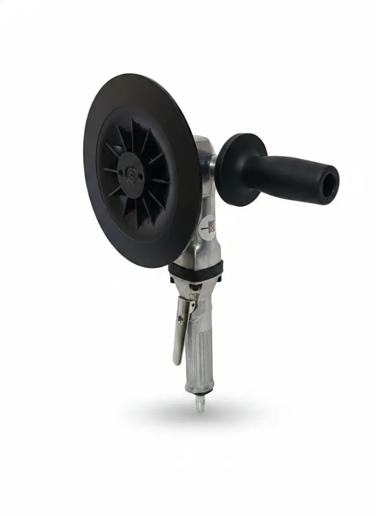 BROTHERS Professional Air Polisher Metal Body 7 Inch 4500Rpm / صاروخ تلميع هواء ماركة براذرز 7 بوصة - جسم معدن للورش ومراكز الخدمة