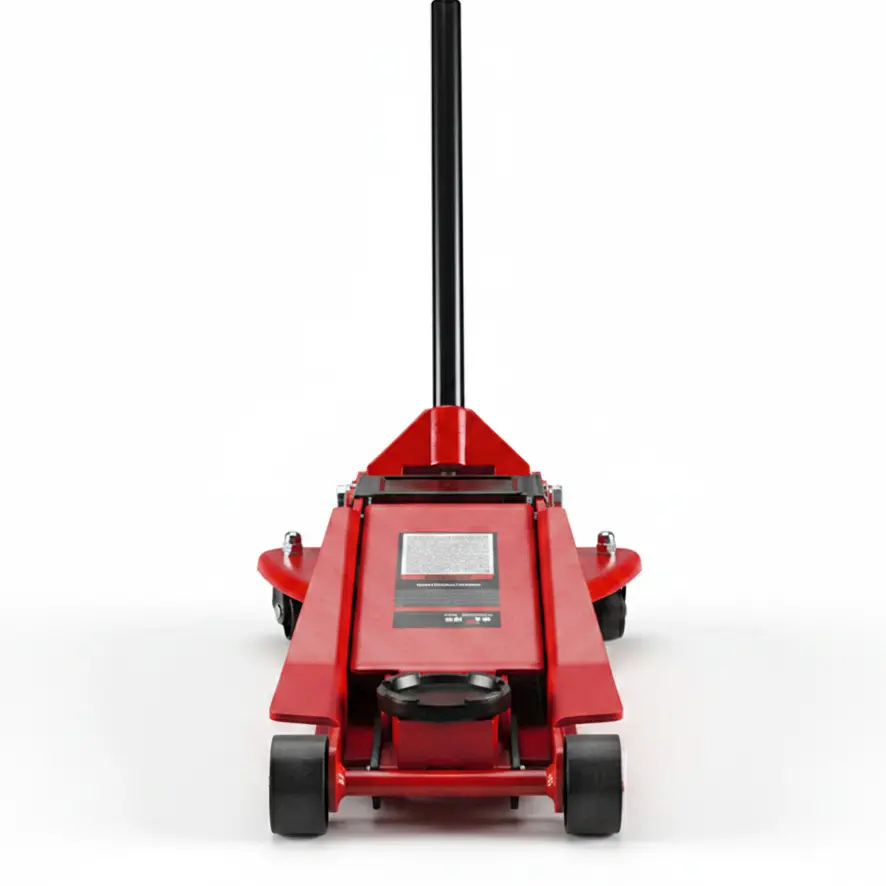 GEC Low Profile Hydraulic Floor Jack 3.5 Ton 2 Pump 105-520mm Height / كوريك تمساح هيدروليك منخفض ماركة جي اي سي - 2 بستم حموله 3.5 طن ارتفاع 105-520 مم