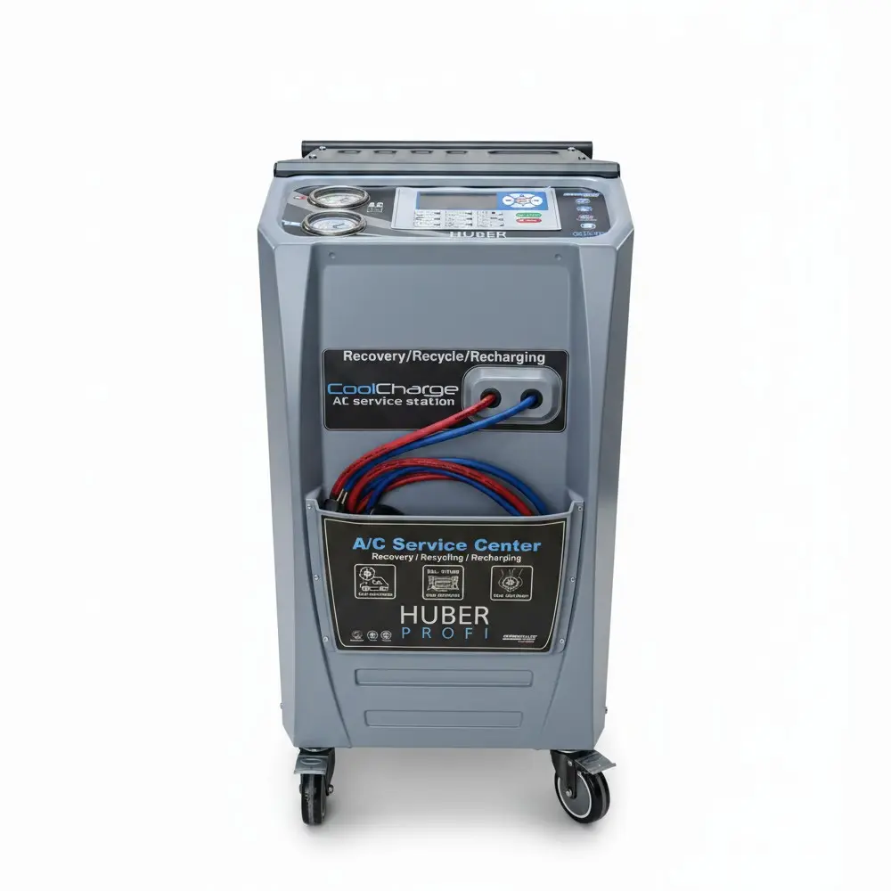 GEC Huber Prof A/C Recovery and Recharging Machine / ماكينة شحن فريون اوتوماتيك ماركة جي اي سي موديل Huber Prof - للخدمة الشاقة ودقة متناهية