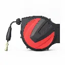 BROTHERS Retractable Air Hose Reel 20M With Quick Couplers (Heavy Duty) / بكرة خرطوم هواء 20 متر (سحب الي) مع وصلات سريعة ماركة براذرز