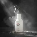 BROTHERS Taiwanese Chemical Resistant Spray Bottle 650ML showcased with dramatic smoke lighting - بخاخ براذرز التايواني مقاوم للكيماويات ٦٥٠ مل في إضاءة درامية