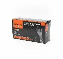 BROTHERS Black Vinyl Gloves Backet - Powder Free 100PCS / علبة جوانتي فينيل سوداء 100 قطعة ماركة براذرز - مقاسات