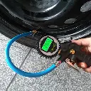 TH Digital Air Tire Inflator Gun with LCD Pressure Gauge 200PSI / مسدس تزويد كاوتش ديجيتال ماركة TH ضغط 200 Psi شاشه ديجيتال