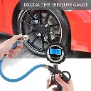 TH Digital Air Tire Inflator Gun with LCD Pressure Gauge 200PSI / مسدس تزويد كاوتش ديجيتال ماركة TH ضغط 200 Psi شاشه ديجيتال