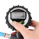 TH Digital Air Tire Inflator Gun with LCD Pressure Gauge 200PSI / مسدس تزويد كاوتش ديجيتال ماركة TH ضغط 200 Psi شاشه ديجيتال