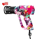 Qili WR-121 Analog Pink Graffiti Heat Gun (2000W) - PPF & Tinting Tool | مسدس حراري افلام حماية PPF وتغليف السيارات أنالوج 2000 وات ماركة Qili موديل WR-121 - تصميم جرافيتي بينك