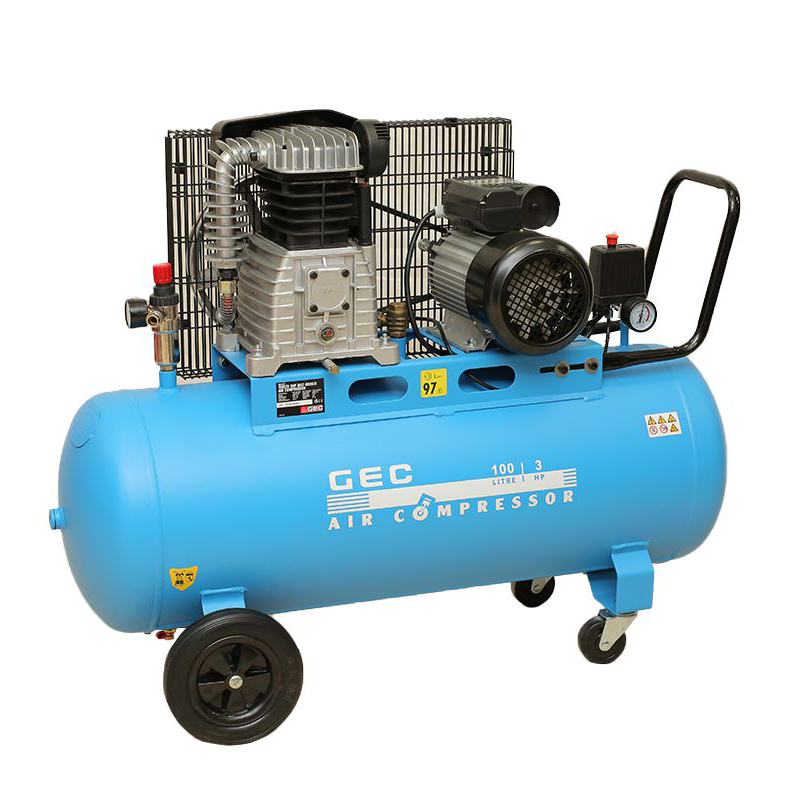 كمبروسر هواء سير 100 لتر 3 حصان موديل 100LTR-2055Z ماركة جي اي سي - 8 بار 220 فولت