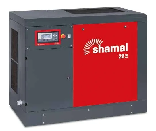 SHAMAL STORM 22-10 Belt-Driven Rotary Screw Compressor 10Bar 30HP 3000L/Min (380V)
