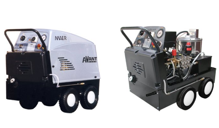 MAER AVANT 20/15 Hot Water High Pressure Washer 7.5Hp 200Bar 900L/h 100°C