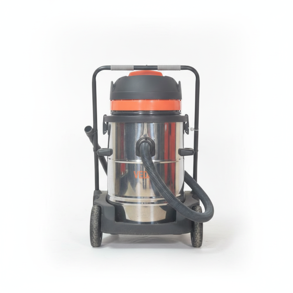 IPC PORTOTECNICA VEGAS 640 Professional Wet & Dry Vacuum Cleaner 78Liters 3-Motors(2-Stage) 3300W