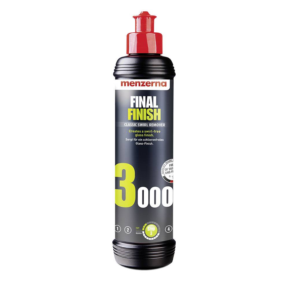 بولش ناعم مينزيرنا 3000 (Final Finish) - للفينيرة النهائية ولمعة المراية - 250 مل