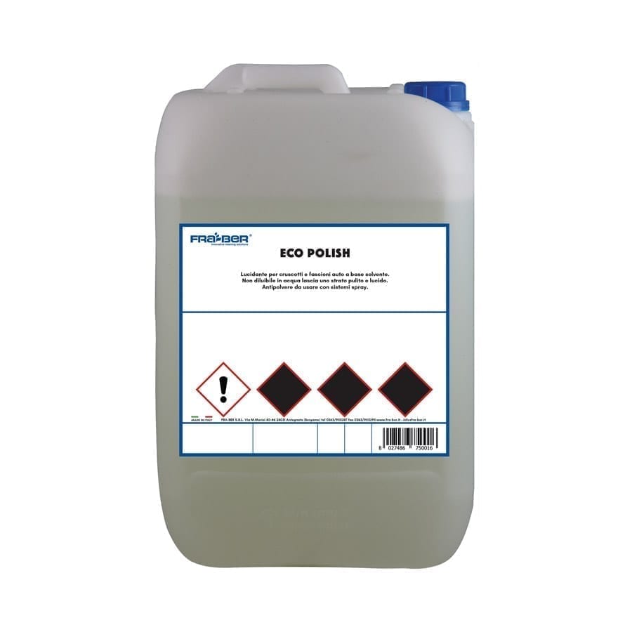 ملمع تابلوه وفبر (قاعدة مذيبات) 3.5 لتر ماركة فرابر موديل ECO POLISH - جاهز للاستخدام