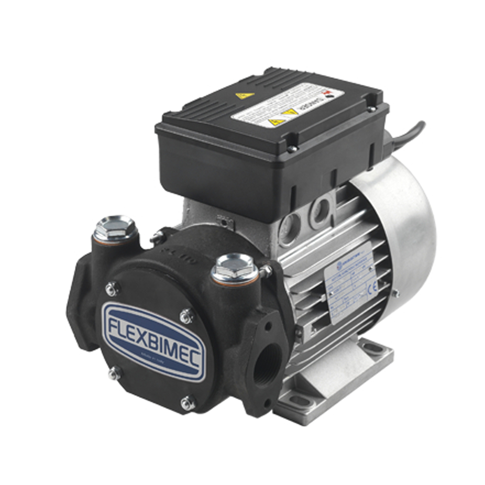 طلمبة نقل سولار كهرباء (ريش) موديل 6220 ماركة فليكسبيمك ايطالي - تحضير ذاتي 100 لتر/دقيقة 1420 لفة