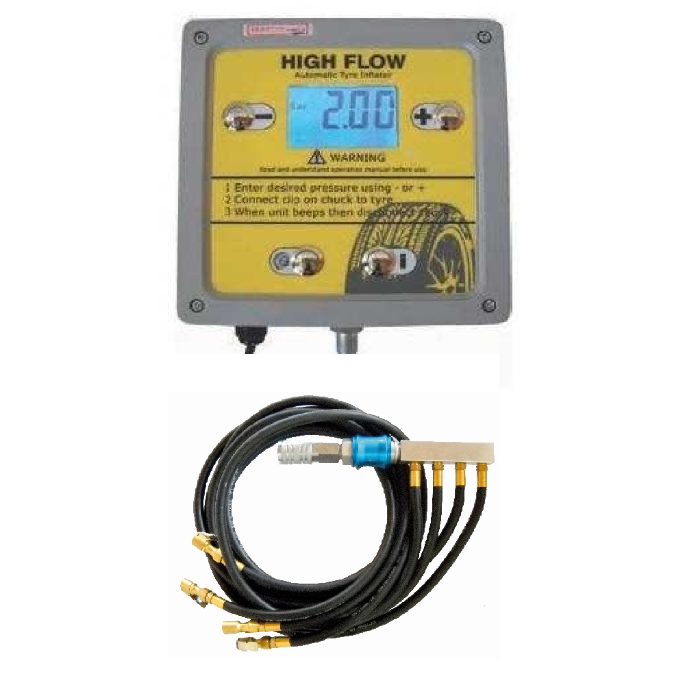 SPIN W61 Automatic High Flow Tire Inflator For Trucks 3800L/Min