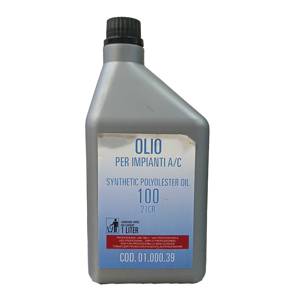 SPIN 1L. 21CR – 1Liter A/C Refrigerant Charging Machine Oil for Electric Cars