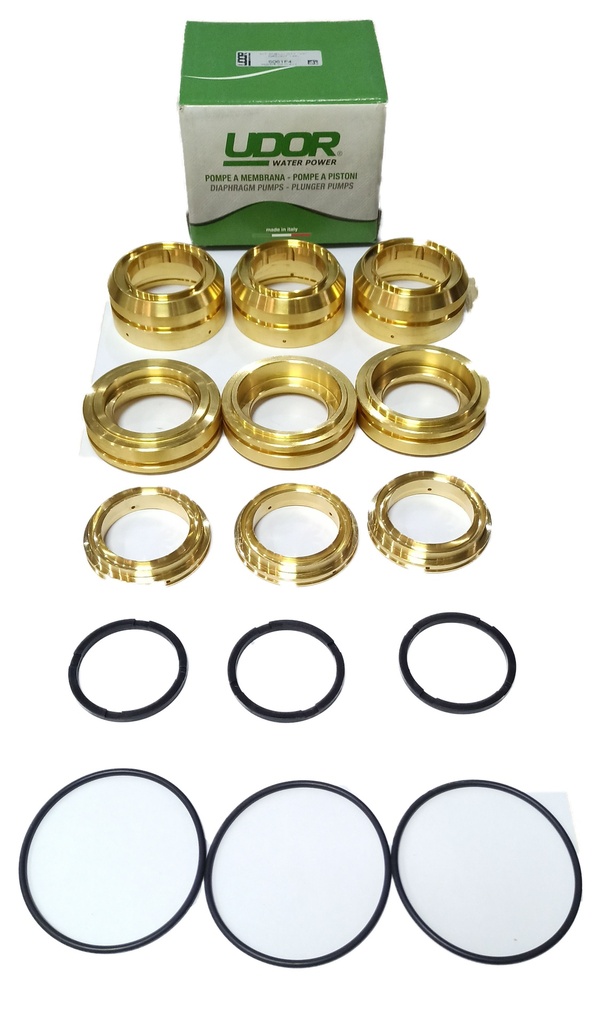 طقم غوايش نحاس KIT146 طلمبة غسيل ماركة اودور لموديل VX-B 160/130 - ايطالي