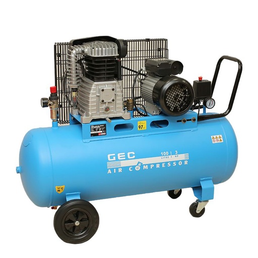 [PSACXX00003] GEC COMPRESSORS 100LTR-Z2055 Belt Driven Air Compressor 8Bar 100Liter 3HP (220V)