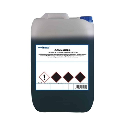 [CCCCXX00067] ملمع اطارات وفبر ثقيل (زيتي) 25 لتر ماركة FRA-BER موديل GOMMANERA - يخفف حتى 1:5