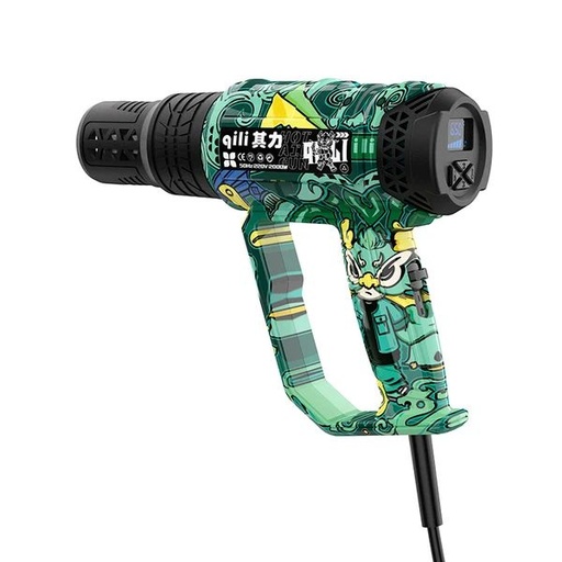 [CCPFXX00003] Qili WR-123 Graffiti LCD Heat Gun (2000W) - PPF & Tinting Tool