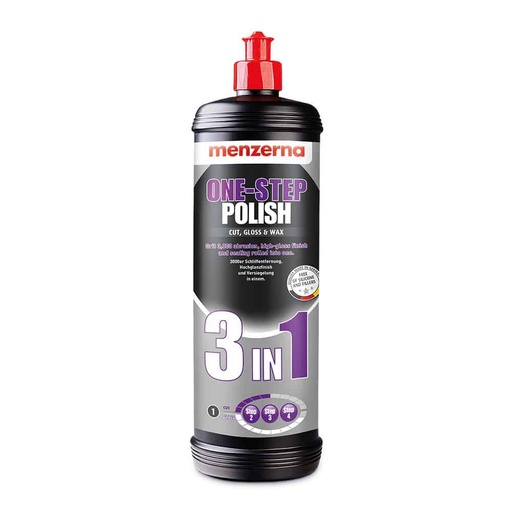 [CCCPMC00007] MENZERNA One-Step Polish 3in1 - 1L Medium Cut Polish / High-Gloss Finish And Seal In One