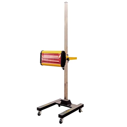 [CCICXX00001] سخان انفراريد معالجة دهان ونانو 1000 وات (شمعة واحدة) ماركة هورنيت - ستاند ومحمول