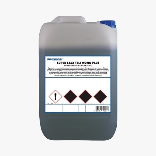 [CCCCXX00019] منظف موتور وشاسيه (مركز جدا) 5 لتر ماركة فرابر موديل SUPERLAVATELI MONO PLUS - يخفف حتى 1:80