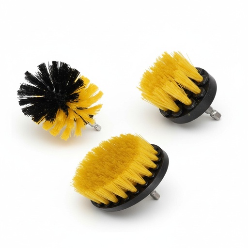 [CCBSXX00013] BROTHERS Carpet Brush Set With Drill Attachment (3PCS)