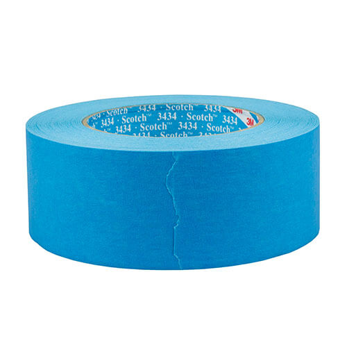 [CCCTXX00020] شريط لاصق عازل (Masking Tape) للديتيلنج والدهان (مقاس عريض) ماركة براذرز