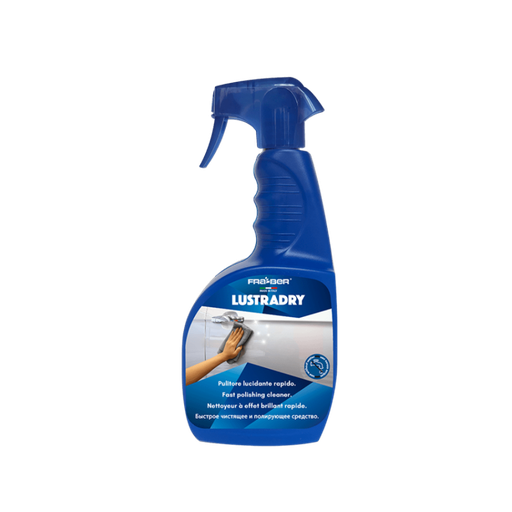 [CCCCXX00047] بخاخ غسيل سيارات بدون ماء (Waterless) وتلميع نانو 750 مل ماركة فرابر موديل LUSTRADRY - جاهز وسريع