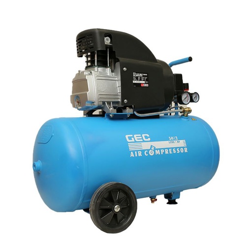 [PSACXX00013] كمبروسر هواء كوبلن 50 لتر 2 حصان موديل YK2050-2HP ماركة جي اي سي - 8 بار 220 فولت
